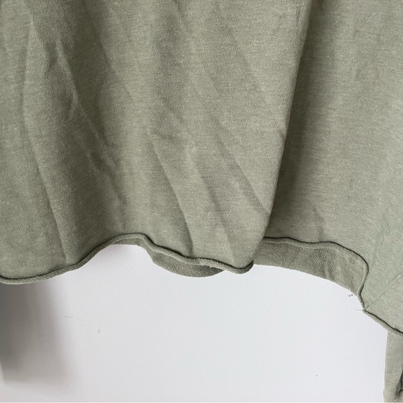 Grayson Threads ‘Always Latte’ Crew Neck Cropped Sweatshirt - Picture 5 of 6